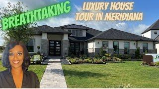 Breathtaking Luxury House Tour in Houston Texas Suburb of Meridiana #realtor #real estate #Meridiana