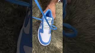 How to lace Nike Dunks ️ Different lace style….