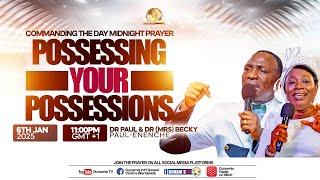 MID NIGHT PRAYER COMMANDING THE DAY - POSSESSING YOUR POSSESSION. 06-01-2025