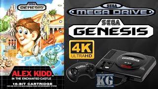 Alex Kidd in the Enchanted Castle [SEGA GENESIS/MEGA DRIVE] Gameplay Walkthrough FULL GAME [4K60ᶠᵖˢ]
