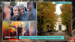 Stirile Kanal D - FUNERALII INVALUITE IN MISTER! ULTIMUL DRUM AL LUI PRIGOANA! | Editie de pranz