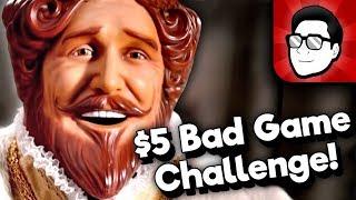 $5 Bad Game Challenge feat. Minus World! (Nathaniel Bandy, Charriii5, TetraBitGaming) | Nintendrew