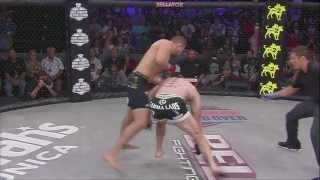 Bellator MMA Moment: Attila Vegh Knocks Out Travis Wiuff