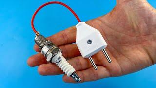 How to Make a Simple Spark Plug Welding Machine at Home!