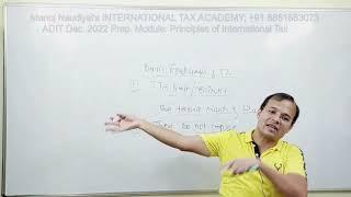 ADIT - International Tax Introduction, Tax Treaties Objectives #adit #internationaltax #big4