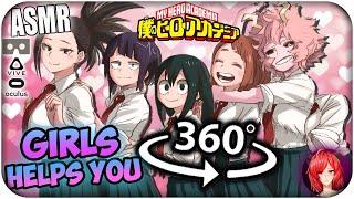 MHA Girls Help You~ [ASMR] 360: My Hero Academia 360 VR