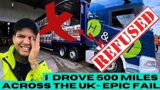 HGV Truck Driver's 500-Mile EPIC FAIL Journey Across the UK!