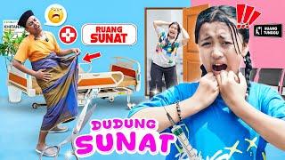 DINAR KAGET TERNYATA DUDUNG BELUM SUNAT? DRAMA DUDUNG DI SUNAT MASAL #trending