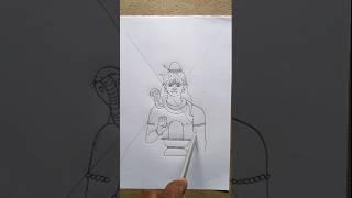 Lord Shiva Shivling Drawing  #drawing #lordshiva #sketch #shorts