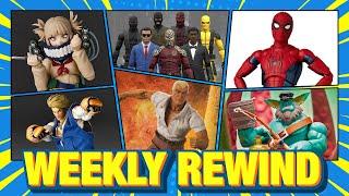 Weekly Rewind! Ep52: Marvel Spider-Man My Hero Academia Street Fighter Santa Soldiers more!