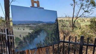 Outdoor Oil Painting - Palette Knife and  Arthur Streeton's legacy