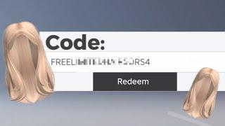 CODES THAT GIVE YOU FREE ITEMS & HAIR