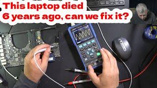 Can we fix a laptop by watching a YouTube video? Let's do it!  A1297 MacBook, board repair, no power