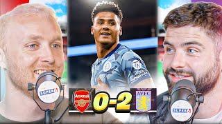 Arsenal Bottle PL Title AGAIN! | Arsenal 0-2 Aston Villa Highlights