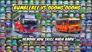 KUMPULAN  KLAKSON TELOLET BASURI TERBARU 2024 KETEMU BUMBLEBEE & BUS BANSEL DI PANGANDARAN