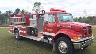 USED FIRE TRUCKS FOR SALE!  1997 International Central States Pumper