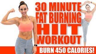30 Minute FAT-BURNING HIIT WORKOUT! Burn 450 Calories Sydney Cummings