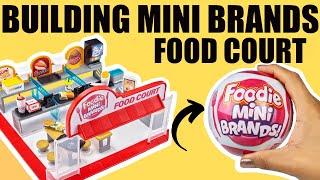 Mini Brands Food court #toys #shorts #asmr #mini