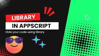 How to use library in google sheet using appscript in hindi?