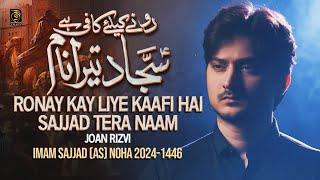 Rony Ke Liye Kafi Hai Sajjad Tera Naam | Imam Sajjad Noha 2024 | Joan Rizvi | 25 Muharram Noha 2024