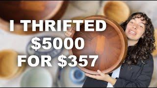 MY $5,000 Thrift Haul | Carolina Gelen