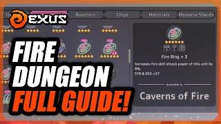 Heaven Burns Red | FULL Fire Dungeon Guide w/ Maps and FULL RUN!