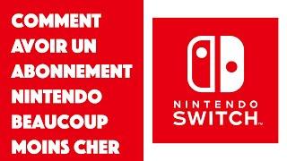 Comment avoir un abonnement Nintendo beaucoup moins cher ?