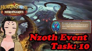 Task 10: Kill Gigafin/Gigafin's Maw With Spawn of Nzoth  | Nzoth Event Hearthstone Mercenaries