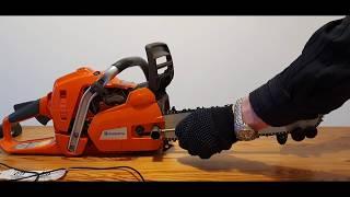 Husqvarna | How To Adjust Chainsaw Chain Tension.