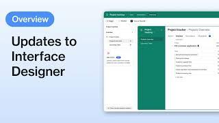 Interface Designer Updates | Airtable