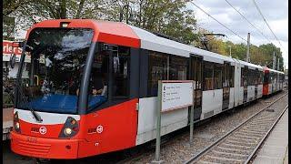 KVB Köln Linie 13 Hochbahnstrecke [Mitfahrt]