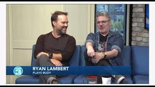 Ryan Lambert and Andre Gower MONSTER SQUAD 35th Anniversary WSAZ Studio 3