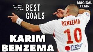 KARIM BENZEMA - OLYMPIQUE LYONNAIS - BEST GOALS