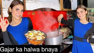 First time Gajar ka Halwa bnaya‍ | Sbh ko bhttt Axha laga | NA56