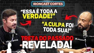 FINALMENTE REVELADA! CARIANI E BALESTRIN CONTAM O MOTIVO DA TRETA DO PASSADO AO VIVO–IRONCAST CORTES