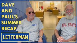 Dave And Paul Shaffer Talk Summer, Taylor Swift And More | Letterman