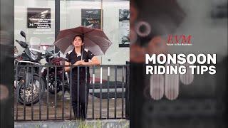 Monsoon Riding Tips | EVM Motomotive