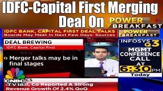 IDFC-Capital First Merging Deal Brewing: Experts React | POWER BREAKFAST | CNBC TV18