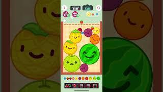 FRUIT MERGE - Combining 2 Watermelons ( WORLD RECORD ) TOP Score 8843 ️️️