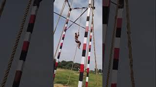 DRDO fireman rope climbing new video #drdo #fireman #new #video #fojistatus