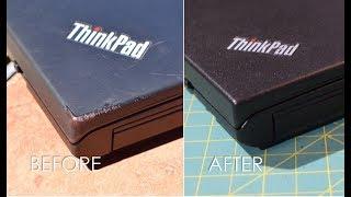 Make a Thinkpad Laptop Look Brand New With Plasti Dip