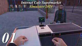 I feel so bad for my customers | Internet cafe supermarket simulator 2024 gameplay