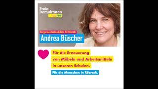 Die FDP Rösrath und die Bürgermeisterkandidatin Andrea Büscher haben viele Ziele für Rösrath.