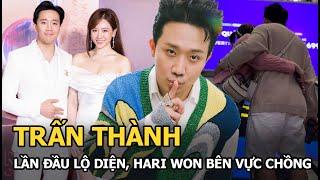 Trấn Thành lần đầu lộ diện giữa ồn ào, Hari Won phản ứng khéo léo bênh vực chồng?