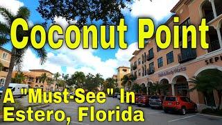 Coconut Point. Shopping And Restaurants/Dining In Estero Florida.