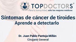 ¿Cómo detectar el cáncer de tiroides? Conoce sus síntomas