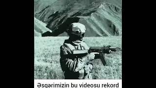 Azərbaycan əsgərinin  bu videosu trendə düşdü.