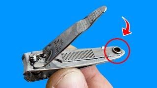 Many People Do Not Know This Secret of Nail Clippers !