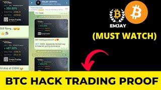 BTC HACK | Trading Proof with Emjay Crypto| Binance Futures Trading Strategies