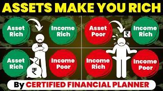 Most investors are “Asset Poor”| Never Work Again - Financial Freedom, Passive Income, Cash- india